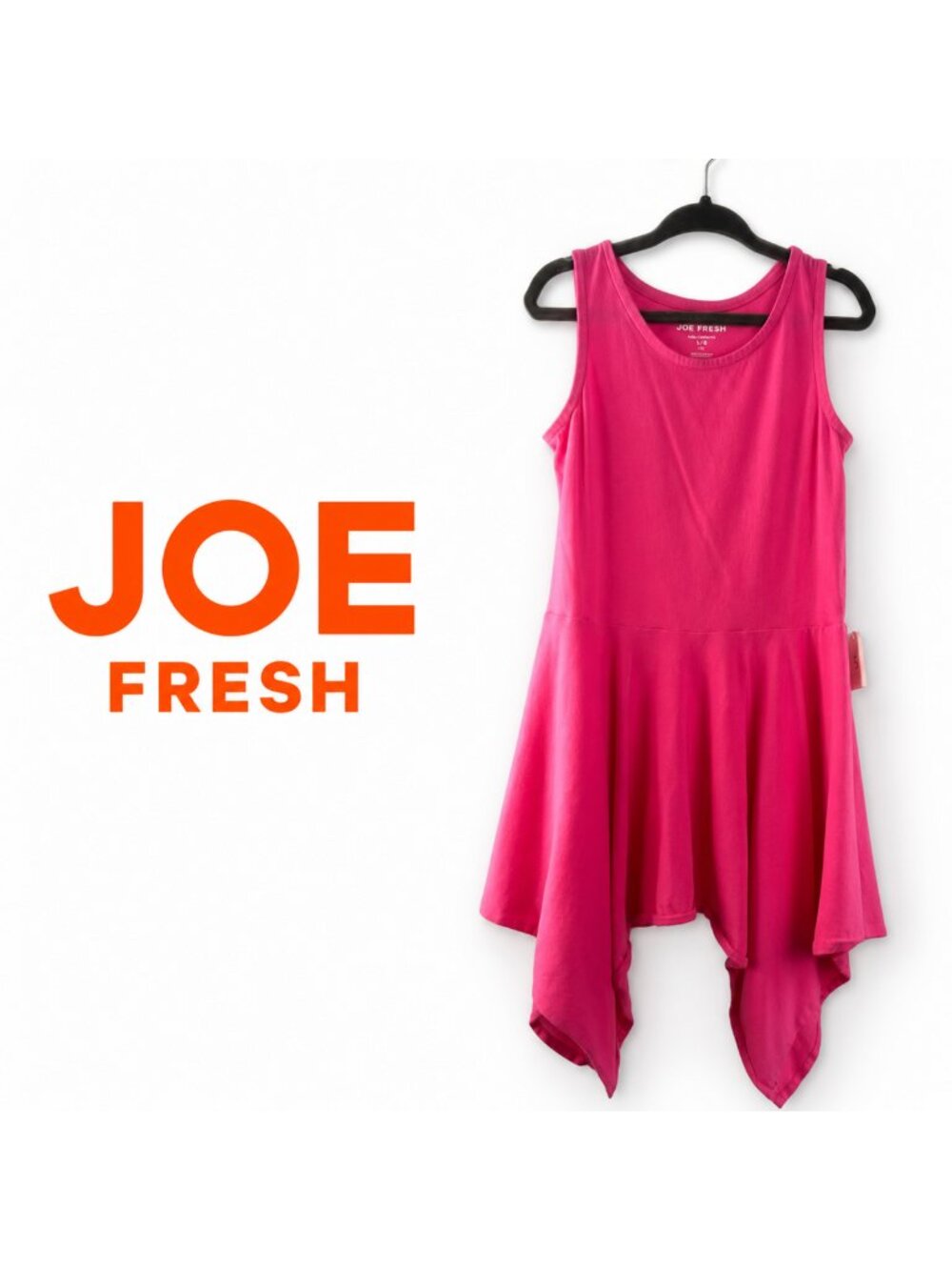 Joe Fresh Kids Handkerchief Hem Dress – Size 6